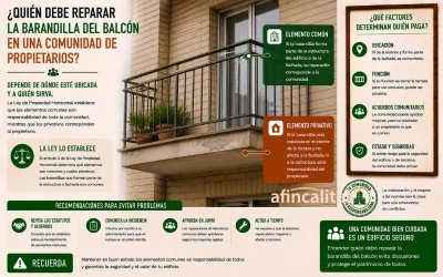 reparar barandilla del balcón