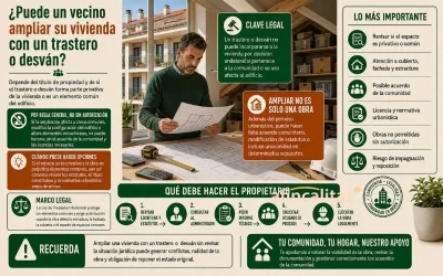 ampliar una vivienda con un trastero