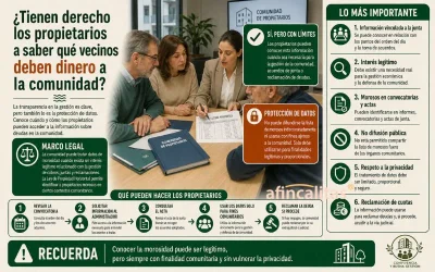 conocer vecinos morosos comunidad