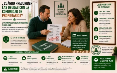 deudas de la comunidad prescritas
