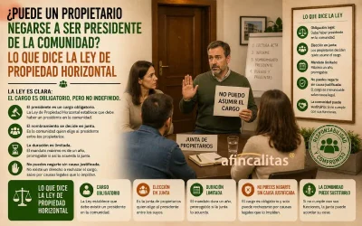 ¿Puede un propietario negarse a ser presidente de la comunidad? Lo que dice la Ley de Propiedad Horizontal