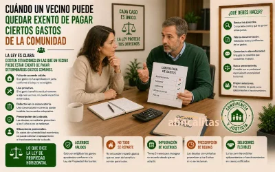 gastos no esenciales en una comunidad