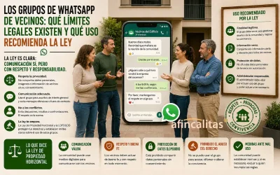 Los grupos de WhatsApp de vecinos: qué límites legales existen y qué uso recomienda la ley