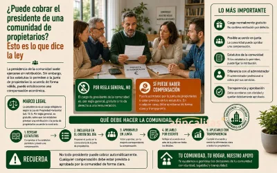 sueldo presidente de la comunidad