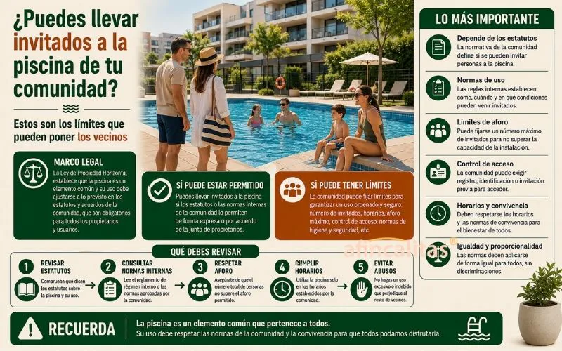 invitados piscina comunitaria