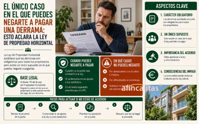 negarse pagar derrama comunitaria