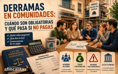 Derramas en comunidades: cuándo son obligatorias y qué pasa si no pagas