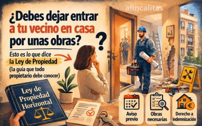 ¿Estás obligado a dejar entrar a tu vecino en casa por unas obras? Lo que dice la Ley de Propiedad Horizontal