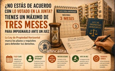 Impugnar acuerdos de la comunidad: plazos, requisitos y claves que marca la Ley de Propiedad Horizontal