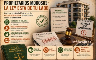 Propietarios morosos en la comunidad: qué dice la ley y cómo puede actuar la comunidad de vecinos